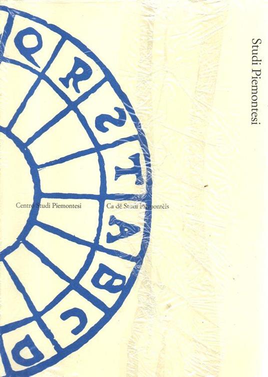 Studi Piemontesi. 2016, vol. XLX-2 - copertina