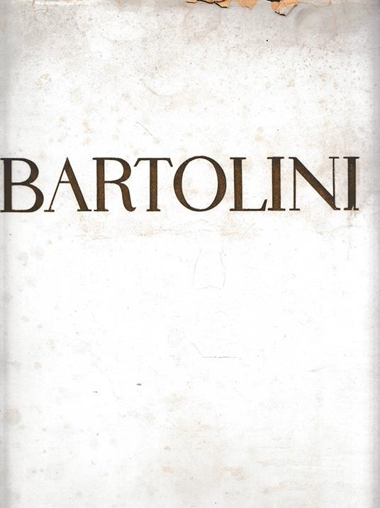 Bartolini - copertina