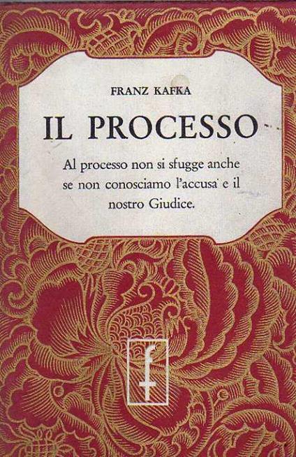 Il Processo - Franz Kafka - copertina