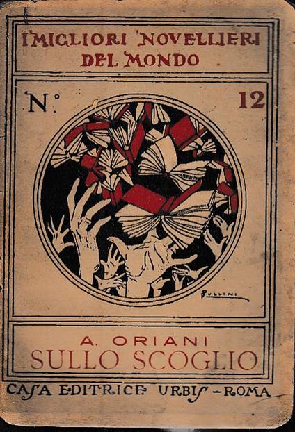 Sullo scoglio - Alfredo Oriani - copertina