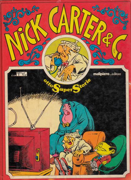 NICK CARTER & C. otto super storie - copertina