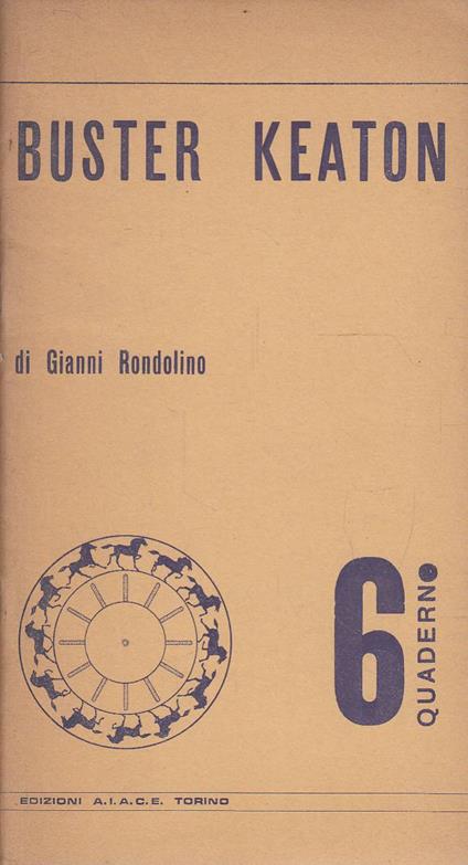 Buster Keaton - Gianni Rondolino - copertina