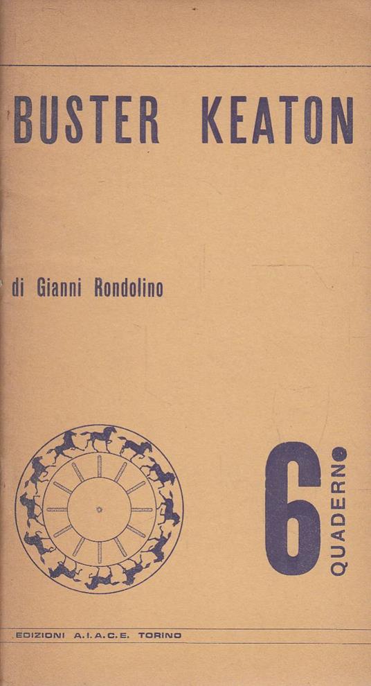 Buster Keaton - Gianni Rondolino - copertina