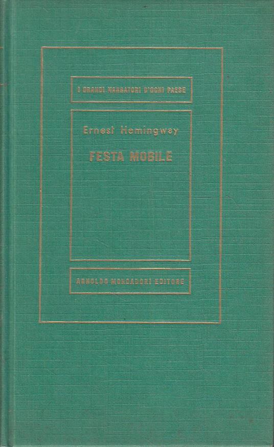 Festa mobile - Ernest Hemingway - copertina