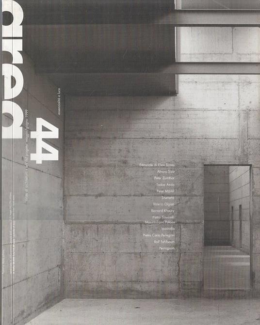 Arte 44 - Rivista di Architettura e Arti del Progetto - copertina