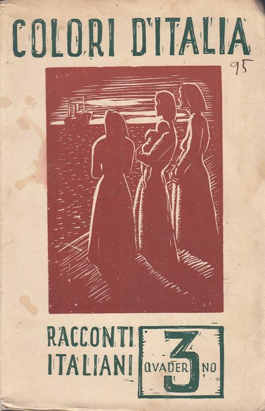 Colori d'Italia. Racconti italiani. Quaderno 3 - Krimer - copertina