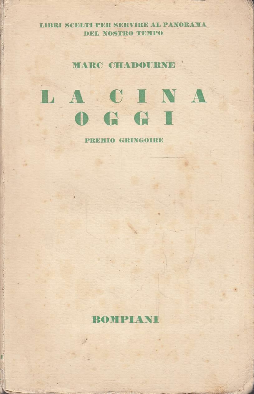 La Cina oggi