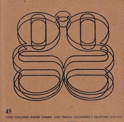 Marini, Burri, Moreni - Epica della vitalità - 45 Galleria d'Arte Gissi - 1969 - Albino Galvano - copertina