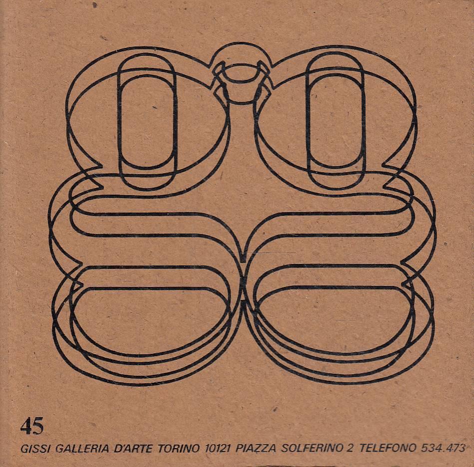 Marini, Burri, Moreni - Epica della vitalità - 45 Galleria d'Arte Gissi - 1969