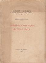 I privilegi dei sovrani angioini alla città di Napoli