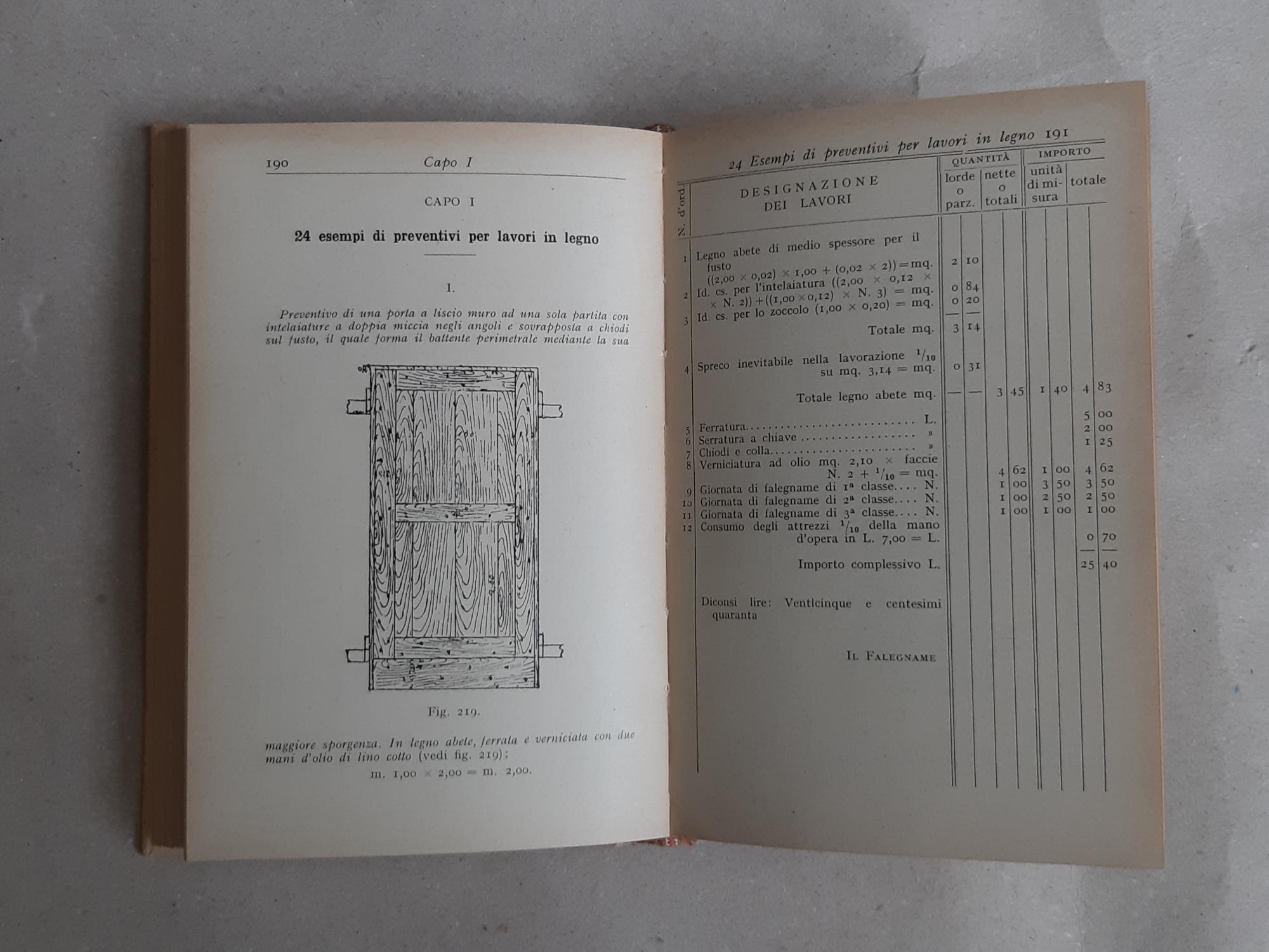 L' arte nei mestieri. Vol. I - Il falegname