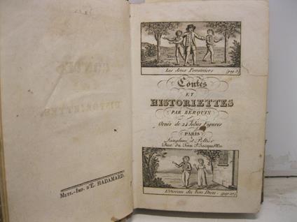 Contes et historiettes. Orne's de 24 jolie's figures - copertina