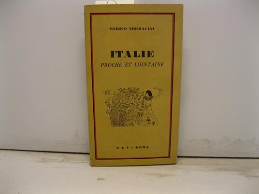 Italie proche et lointaine - Enrico Terracini - copertina