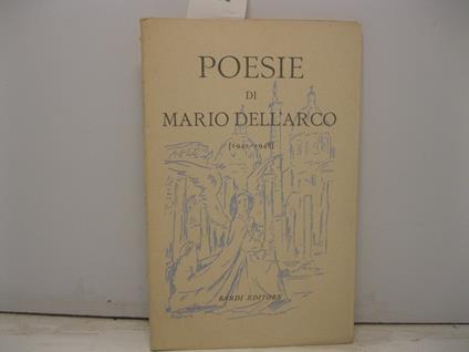 Poesie romanesche (1942 - 1948) - Mario Dell'Arco - copertina