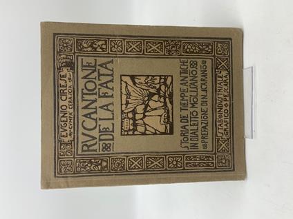 Ru Cantone de la Fata. Storia de tiempe antiche in dialetto molisano - Eugenio Cirese - copertina