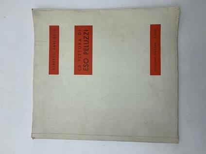 La pittura di Eso Peluzzi - Alberto Sartoris - copertina