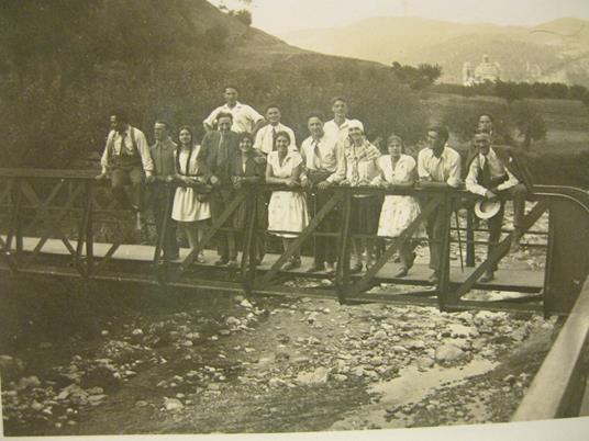Val Lemme. Voltaggio, ponte all'acqua sulfurea. Fotografia originale - copertina