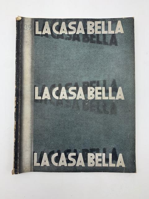 La Casa bella. Marzo 1931. N. 39 - copertina