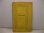 Il Settimonzio, l'agro vaticano, il Tevere. Celio Vibenna locumone dell'Etruria. Frammenti VI del Professore Francesco Orioli Estratto dal Giornale Toscano di Scienze Morali, Sociali, Storiche e Filologiche, anno 1841, fasc. II