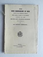 Di due orecchini d'oro tratti da un cinerario etrusco che facea parte d'un ipogeo scoperto nel 1843