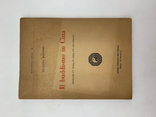 Il buddismo in Cina - Luciano Magrini - copertina