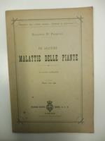 Di alcune malattie delle piante con 6 tavole cromolitografiche