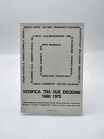 Verifica tra due decenni 1960 1970