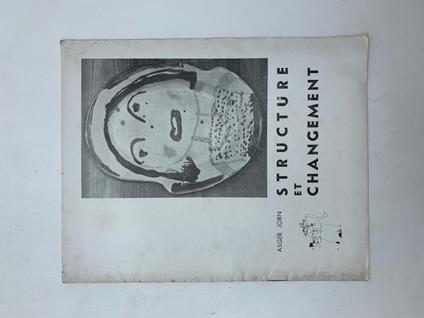 Structure et changement - Asger Jorn - copertina