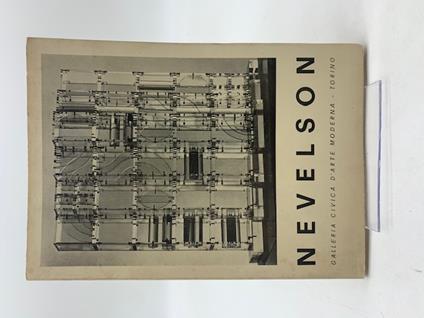 Louise Nevelson. Sculture - Litografie. Torino. Galleria civica d'arte moderna. Febbraio - Marzo 1969 - Luigi Malle - copertina
