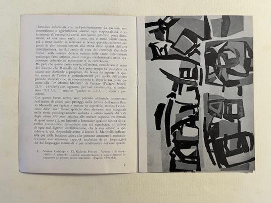 Renzo Marinelli. Il Punto Galleria Arte Moderna, Torino - copertina