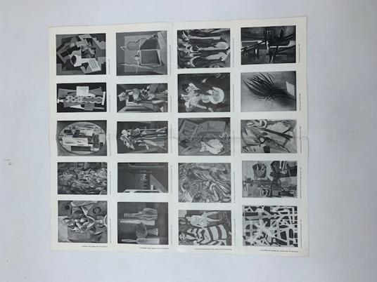 Werner Haftmann Malerei im 20. Jahrhundert (Pieghevole pubblicitario) - copertina