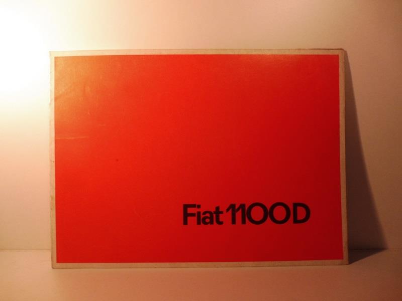 Fiat 1100 D. (Brochure pubblicitaria)