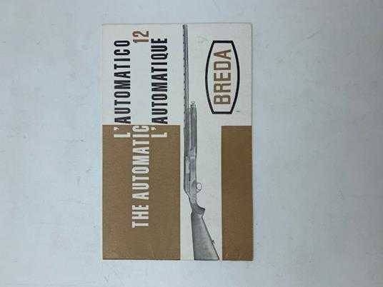 L' automatico 12 Breda (Catalogo pubblicitario) - copertina
