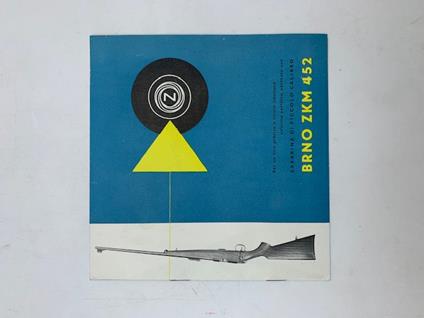 (Catalogo pubblicitario). Carabina Brno ZKM 452 - copertina
