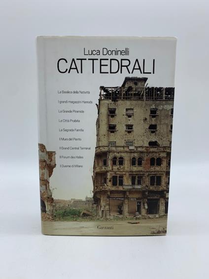 Cattedrali - Luca Doninelli - copertina