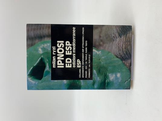 Ipnosi ed ESP - Milan Ryzl - copertina