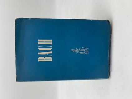 Giovanni Sebastiano Bach - Cesare Valabrega - copertina