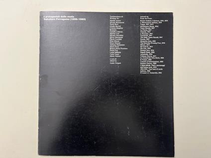 I protagonisti della moda. Salvatore Ferragamo (1888-1960) - copertina