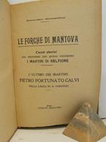 Le forche di Mantova. Cenni storici sui processi dai quali uscirono i martiri di Belfiore. L'ultimo dei martiri Pietro Fortunato Calvi nella lirica di G. Carducci