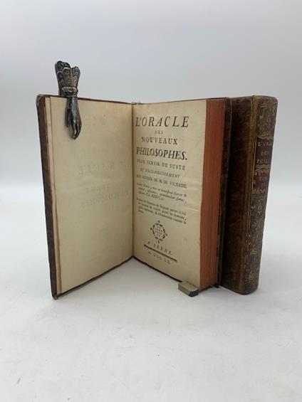 L' oracle des nouveaux philosophes pour servir de suite et d'eclaircissement aux oeuvres de M. De Voltaire … SEGUE: Suite de l'oracle des nouveaux philosophes pour servir de suite et d'eclaircissement aux oeuvres de M. De Voltaire … - copertina