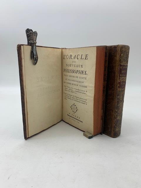 L' oracle des nouveaux philosophes pour servir de suite et d'eclaircissement aux oeuvres de M. De Voltaire … SEGUE: Suite de l'oracle des nouveaux philosophes pour servir de suite et d'eclaircissement aux oeuvres de M. De Voltaire … - copertina