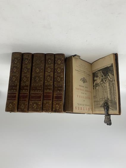 Lettres angloises ou histoire de Miss Clarisse Harlove. Tome premier ( - Sixieme) - Samuel Richardson - copertina