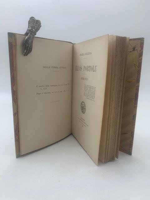 Elias Portolu. Romanzo - Grazia Deledda - copertina