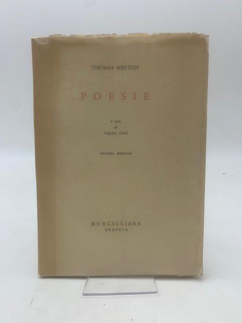 Poesie - Thomas Merton - copertina