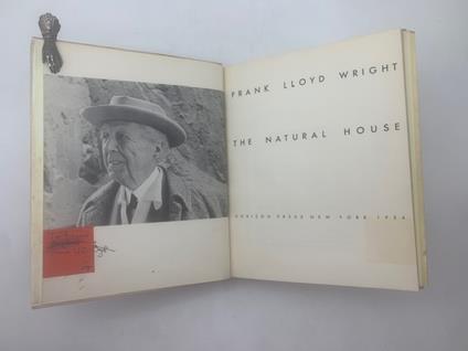 The natural house - Frank Lloyd Wright - copertina