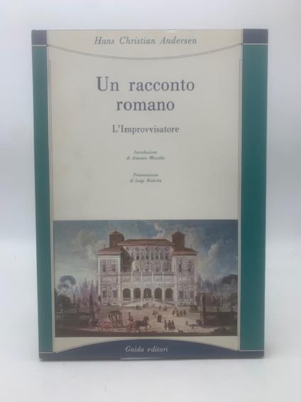 Un racconto romano. L'improvvisatore - copertina