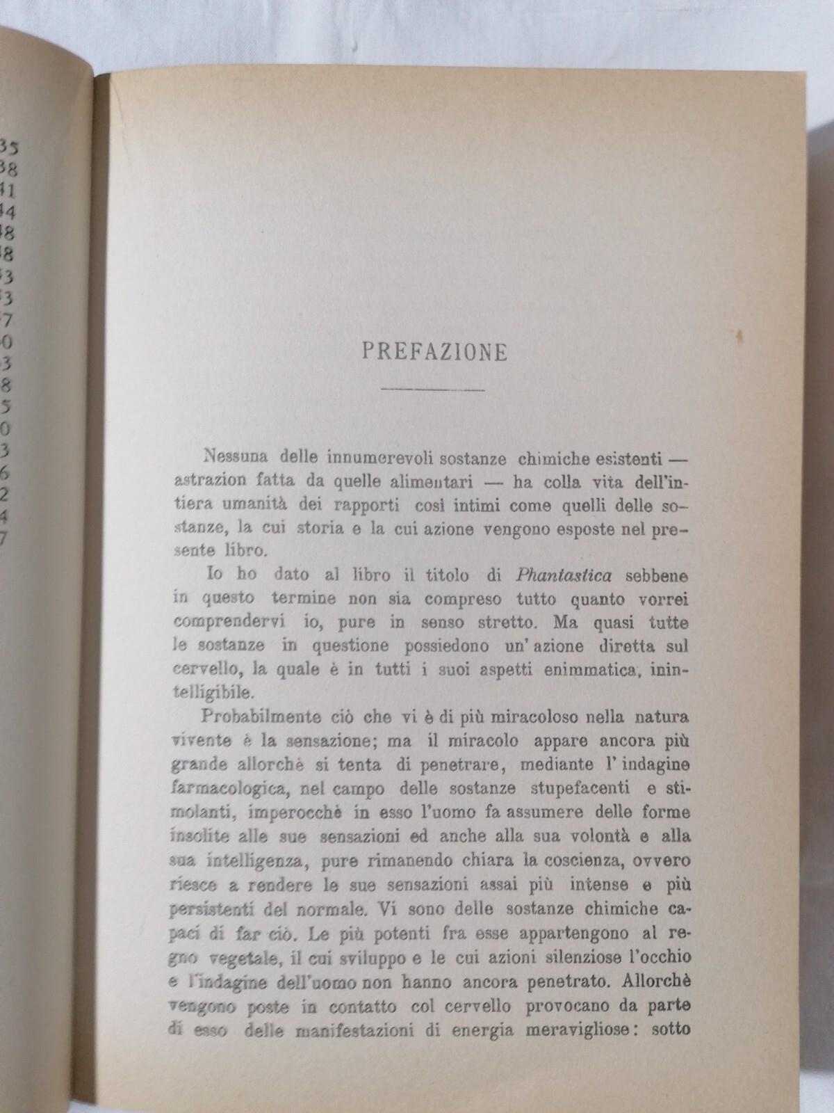 Atlante Farmacologico di tutte le Droghe - Libro Louis Lewin Brancato 1987 droga