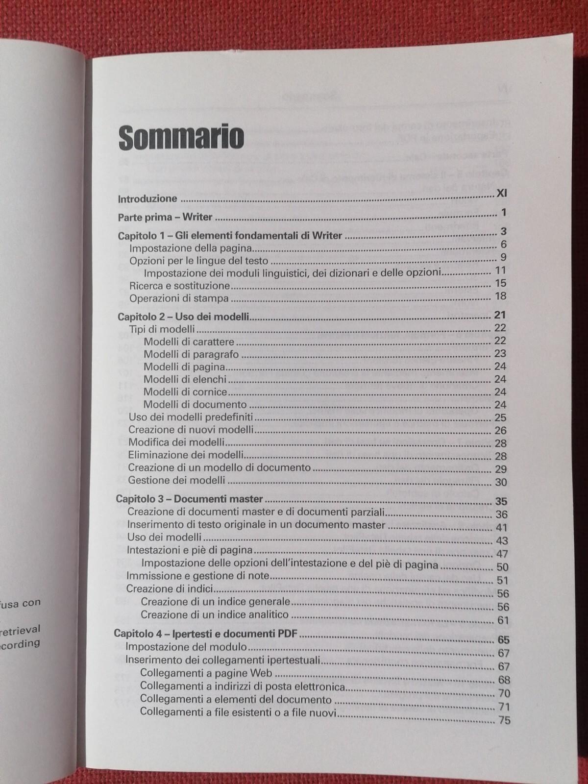 Openoffice.org Libro Claudio Romeo 2 manuale Tecniche Nuove 2005 8848118275
