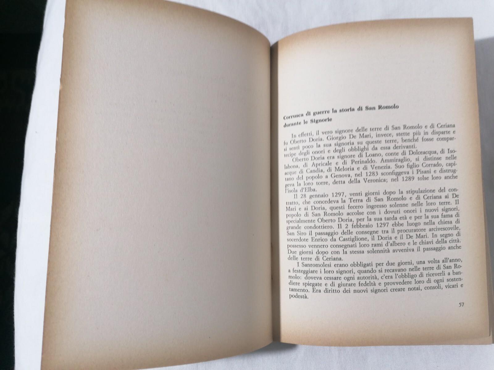 San Remo Antica - Libro Arturo Bacherini cronache di vita sanremese 1962