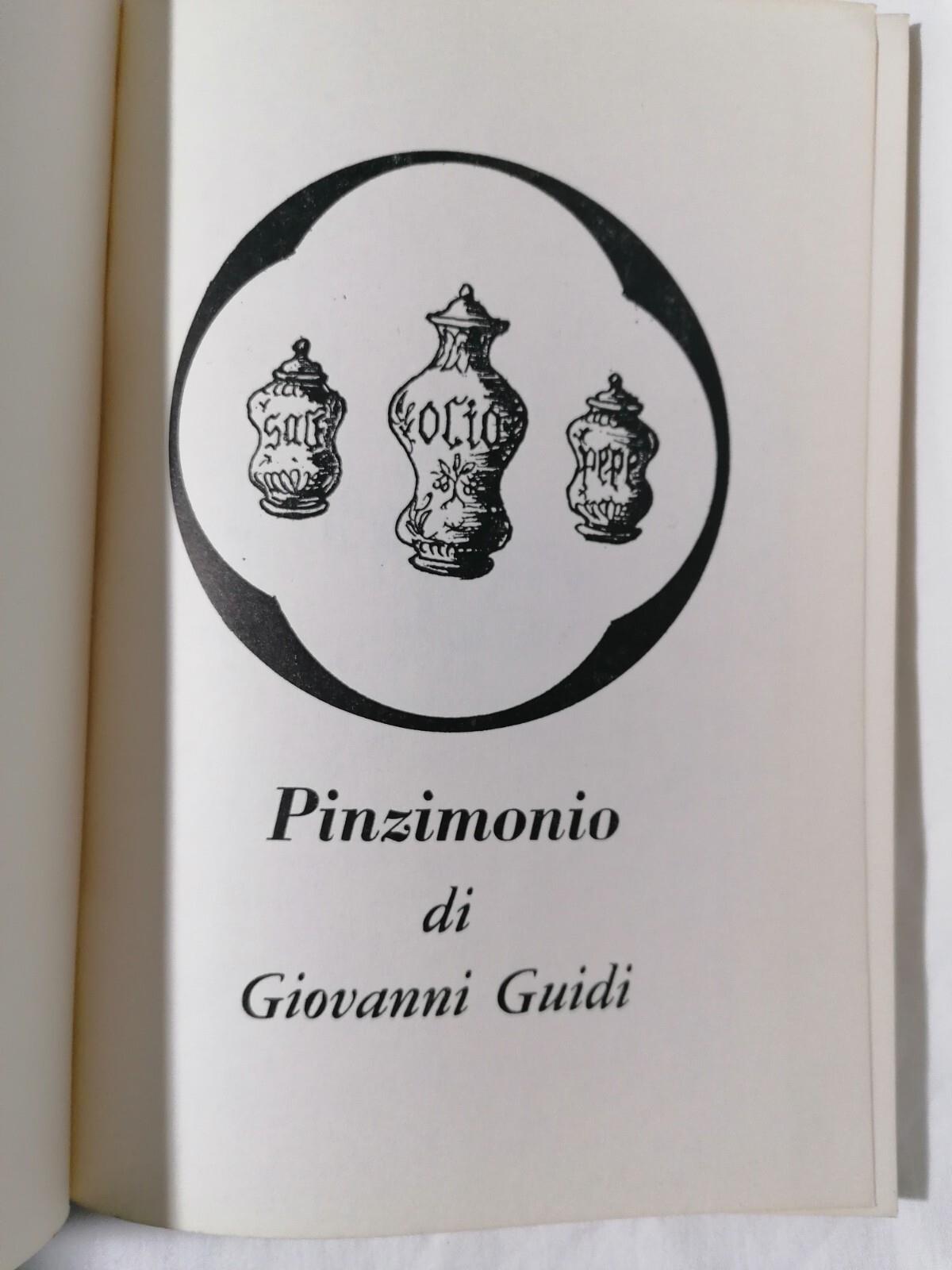 Pinzimonio Libro Giovanni Guidi Aforismi Scritti Sparsi Giornalista Sanremese 75